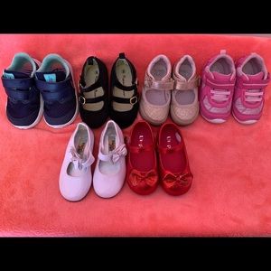 Toddler Girls Shoe Lot Size 6
